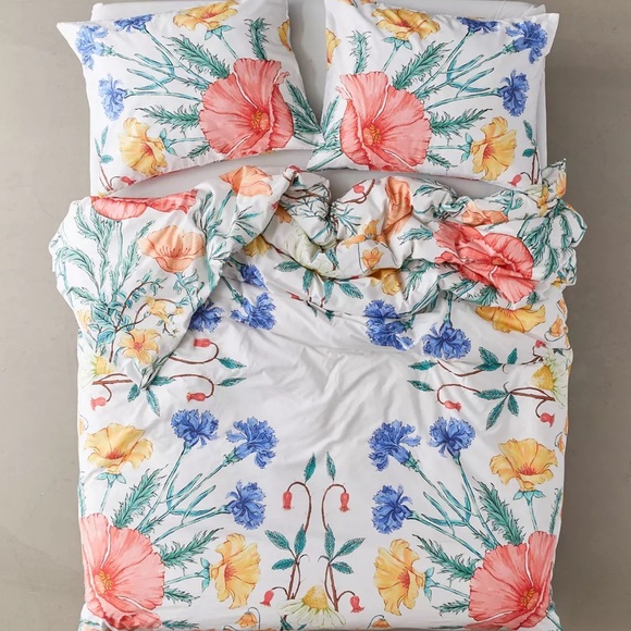 Urban Outfitters Krista Scarf Floral Duvet Cover - Picture 3 of 7